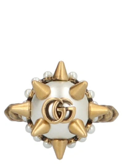 Shop Gucci Ring In Multicolor