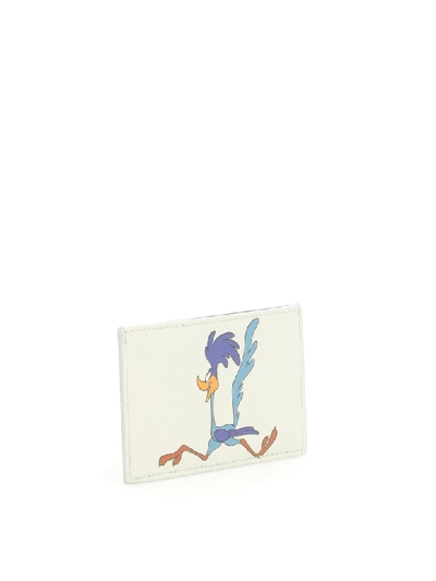 Shop Calvin Klein Looney Tunes Cardholder In Mist (white)