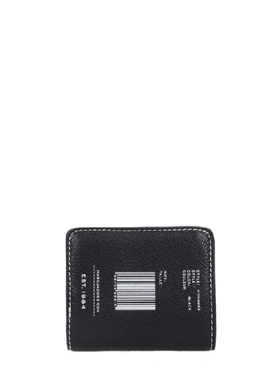 Shop Marc Jacobs Wallet In Black Leather