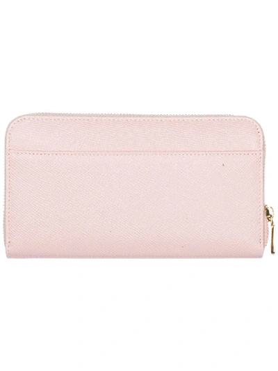 Shop Dolce & Gabbana Jamie Reid Wallet In Cipria