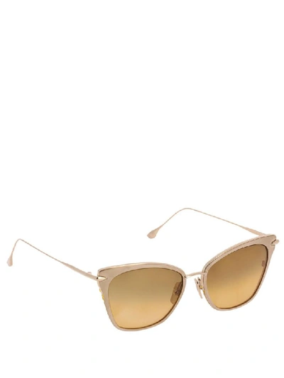 Shop Dita Sunglasses In C-t-gld