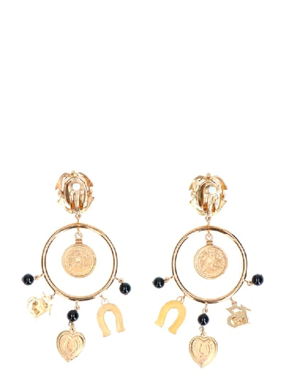 Shop Dolce & Gabbana Earrings In Zp