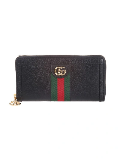Shop Gucci Ophidia Punch Bag In Nero