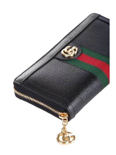 Shop Gucci Ophidia Punch Bag In Nero