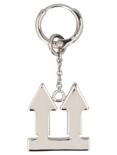 Shop Off-white Arrows Earrings In Silver