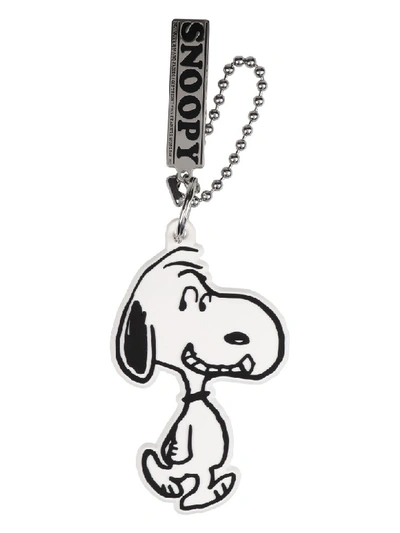 Shop Marc Jacobs Key Ring With Decorative Charms In White