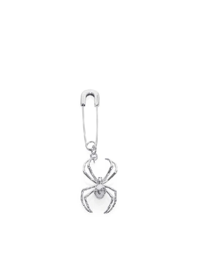 Shop Ambush Spider Earring In Silver