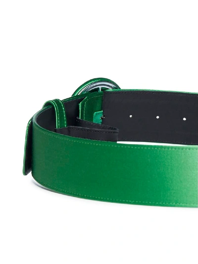 Shop Attico Belt In Verde Smeraldo