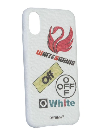 Shop Off-white Iphone X Cover In Bianco