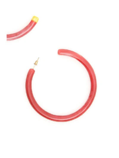 Shop Cult Gaia Geneva Earrings In Cherry Quartz (pink)