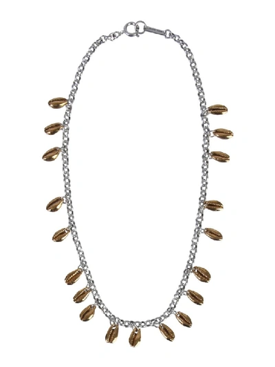 Shop Isabel Marant Amer Necklace In Oro