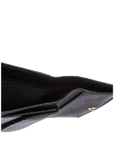 Shop Dolce & Gabbana Wallet Genuine Leather Coin Case Holder Purse Card In Nero