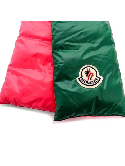 Shop Moncler Scarf In Green