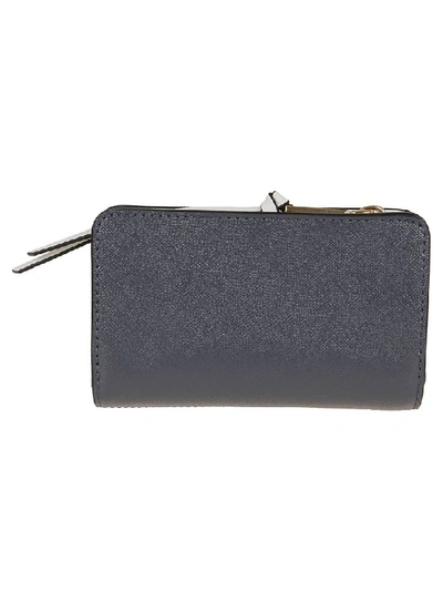 Shop Marc Jacobs Compact Wallet In Black Multi