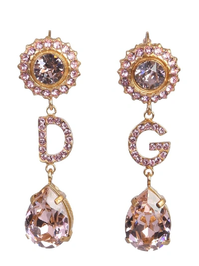 Shop Dolce & Gabbana Clip Earrings In Oro