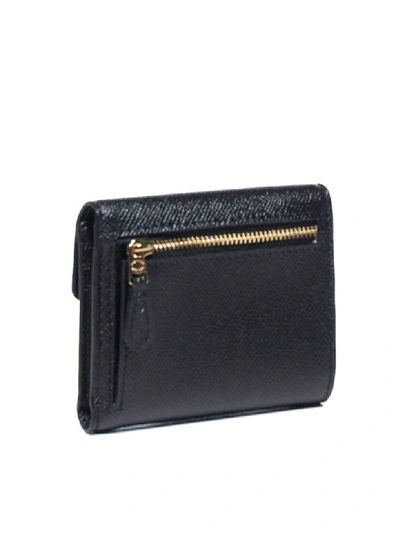 Shop Coach Small Wallet Wallet In Li Black