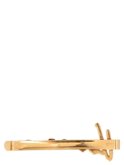 Shop Versace Hair Pin In Gold