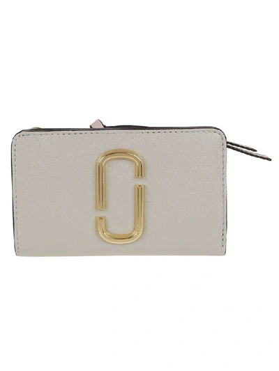 Shop Marc Jacobs Compact Wallet In Dust Multi
