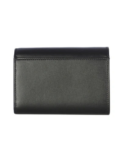 Shop Dolce & Gabbana Frenc Flap Wallet In Black
