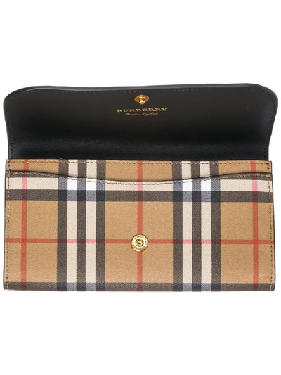 Shop Burberry Kent Wallet In Black