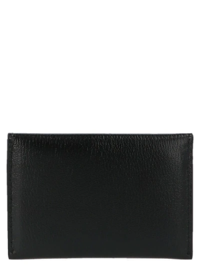 Shop Alexander Mcqueen Envelope Cardholder In Black