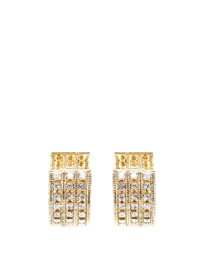 Shop Silvia Gnecchi Earrings In Gold