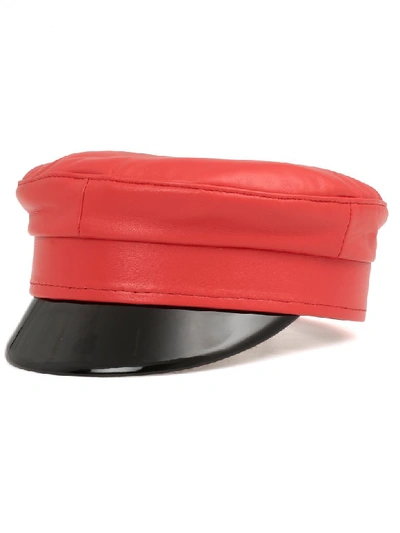 Shop Ruslan Baginskiy Baker Boy Red Cap