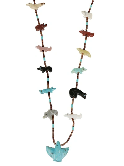 Shop Jessie Western Paem Hector Goodluck Necklace In Multicolor