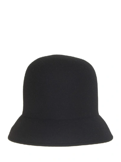 Shop Nina Ricci Hat In Black