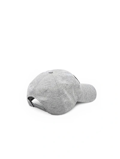 Shop Calvin Klein Grey Baseball Cap In Grigio (grey)
