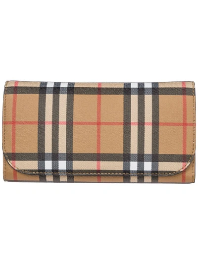 Shop Burberry Kenton Wallet In Beige