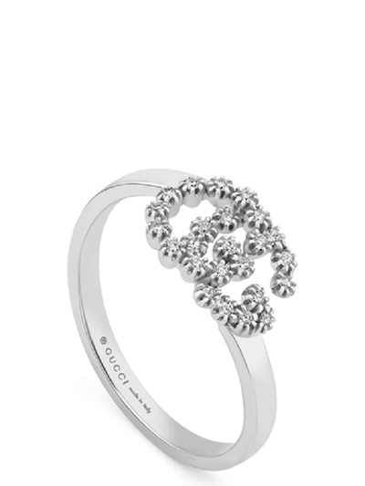 Shop Gucci Ring In Silver