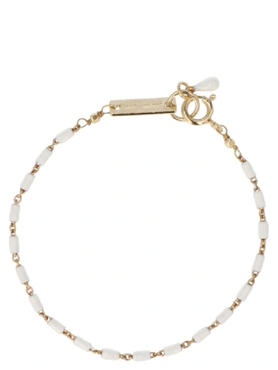 Shop Isabel Marant Casablanca Bracelet In White