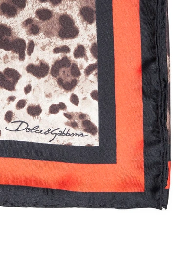 Shop Dolce & Gabbana Scarf In Leo New