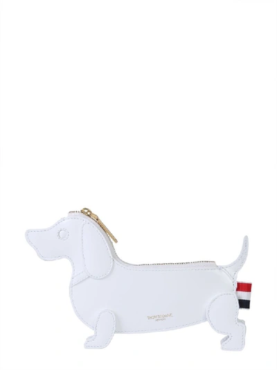Shop Thom Browne Hector Coin Holder In Bianco