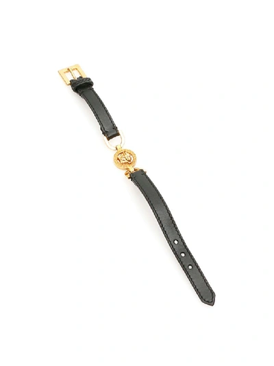 Shop Versace Oro Tribute Bracelet In Nero Oro Tribute (black)