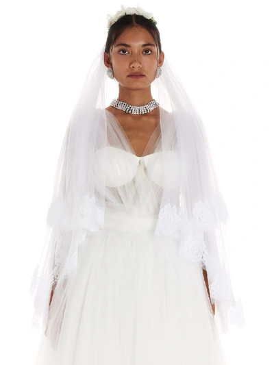 Shop Dolce & Gabbana Veil In White