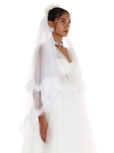 Shop Dolce & Gabbana Veil In White