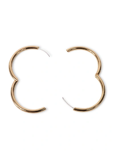 Shop Marc Jacobs Bubbly Hinge Hoops In Gold