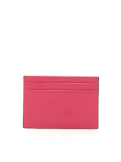 Shop Jimmy Choo Umika Cardholder In Bubble (fuchsia)