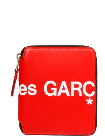 Shop Comme Des Garçons Wallet In Red