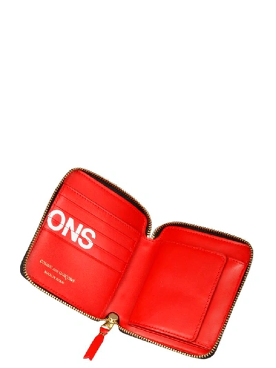 Shop Comme Des Garçons Wallet In Red