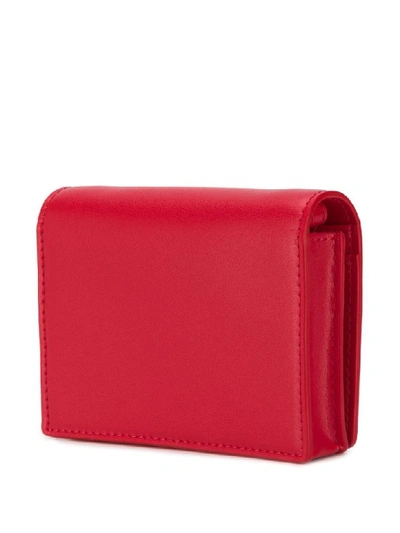 Shop Pinko Jolie Simply Credit Card In Rosso Rosso Cinese