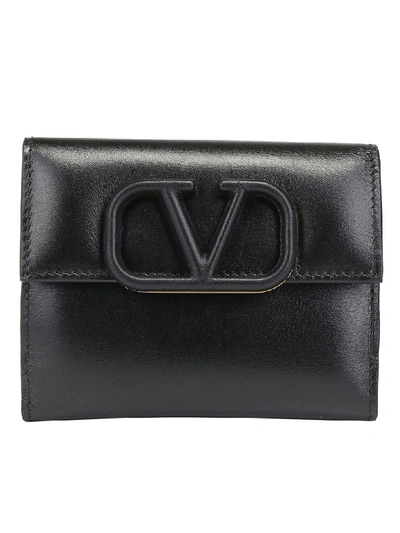 Shop Valentino Wallet In Nero