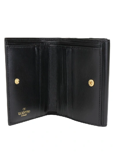 Shop Valentino Wallet In Nero