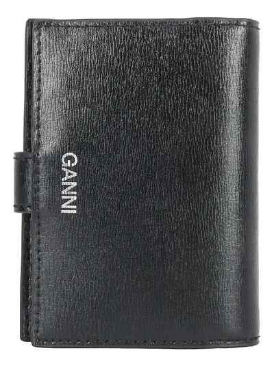 Shop Ganni Wallet In Black