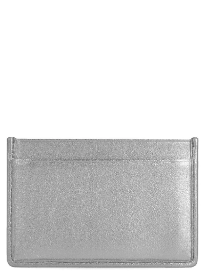 Shop Miu Miu Cardholder In Silver