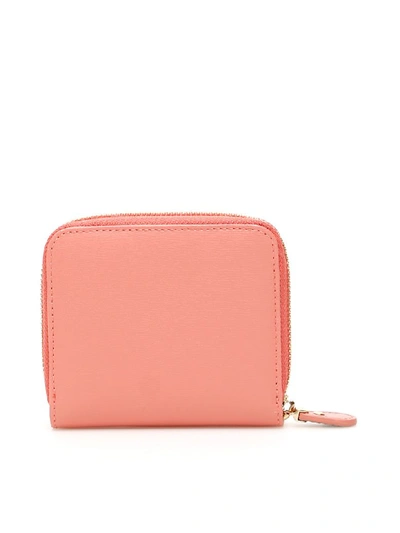 Shop Ferragamo Zip-around City Wallet In Granita (pink)