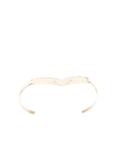 Shop Jessie Western Cuff Bracelet In Turquoise (silver)