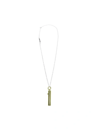 Shop Ambush Pill Case Necklace In Ltgn Light Green